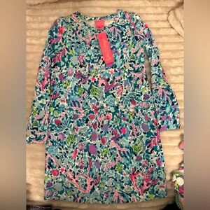 NWTs: Lilly Pulitzer Dive Bar Floral Dress